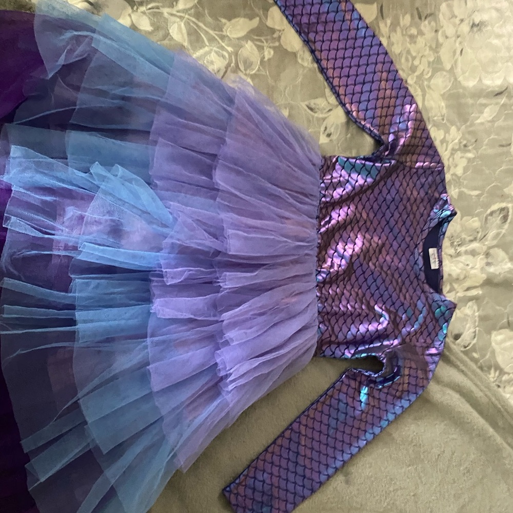 Mermaid girl dress 🧜‍♀️